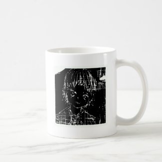 anime manga everyday black project coffee mug