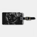 anime manga everyday black project luggage tag