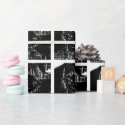 anime manga everyday black project wrapping paper