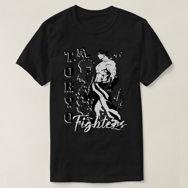 Anime Manga Gaming Warrior Tokyo Style Streetwear  T-Shirt (Design Front)