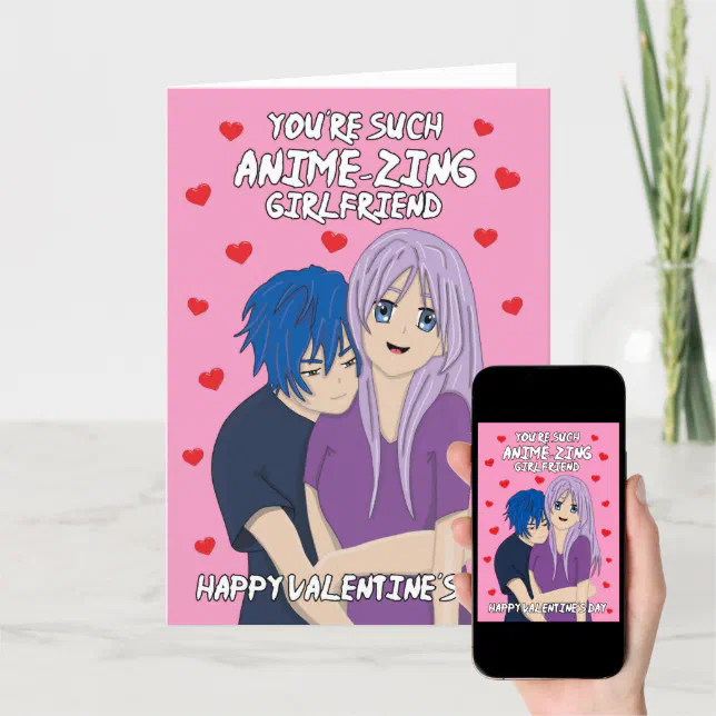 Anime Valentines Cards  Boomf