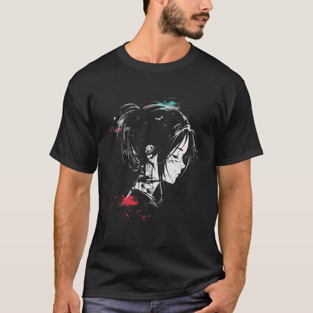 Anime Manga Graphic Art Anime T-Shirt (Front)