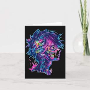 Anime Manga Graphic Illustration Anime  Card