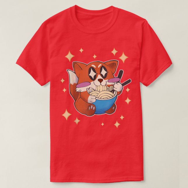 Anime Manga Graphic Japan Animal Cute Kawaii Japan T-Shirt (Design Front)