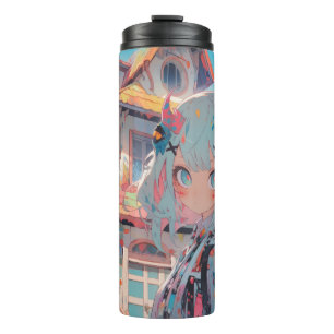 Anime Manga Haunted Girl Inspired Tumbler 