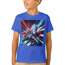 Anime/Manga-Inspired Hero T-shirt