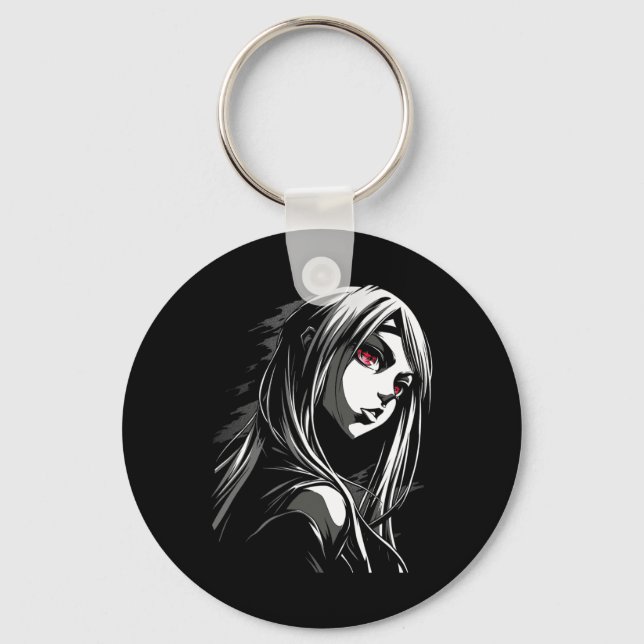 Anime Manga Motif Abstract Artwork Anime  Keychain (Front)