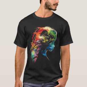 Anime Manga Motif Colorful Illustration Anime T-Shirt