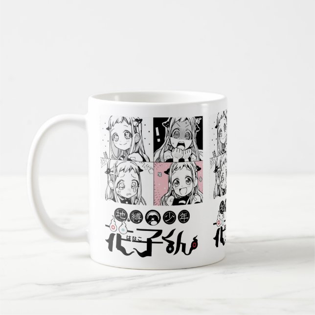 Anime Manga Panel Grid Ceramic Mug (Left)