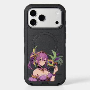 Anime Mardi Gras mask iPhone 17 Pro Max Case