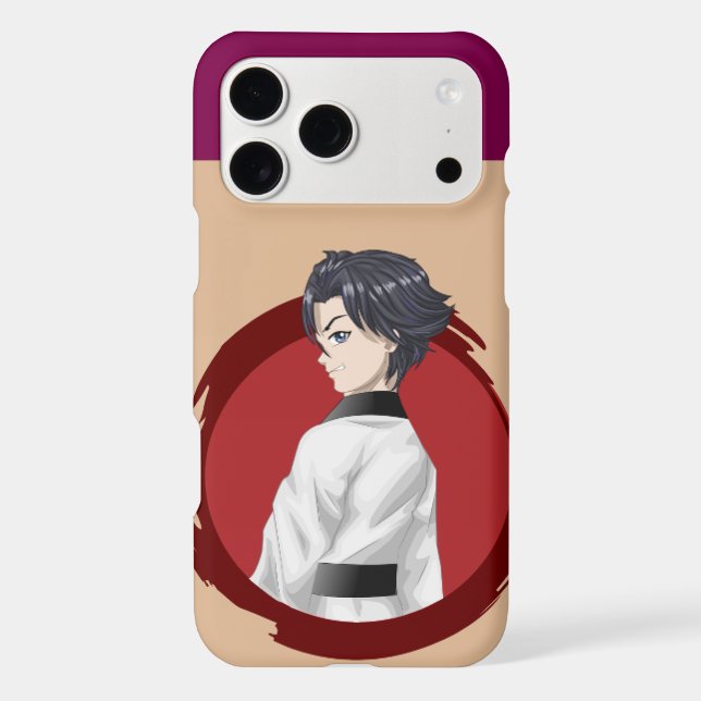 Anime Martial Arts iPhone Case (Back)