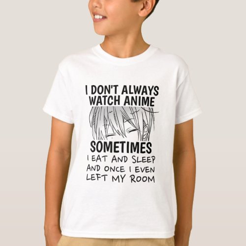 Anime Merch For Men Cute Anime Boys Japanese T_Shirt
