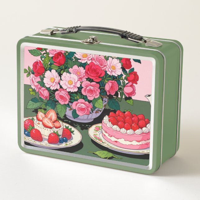 Anime Metal Lunch Box (Front)