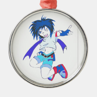 Anime Metal Ornament