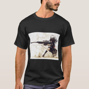 Anime Military Sniper Girl T-Shirt