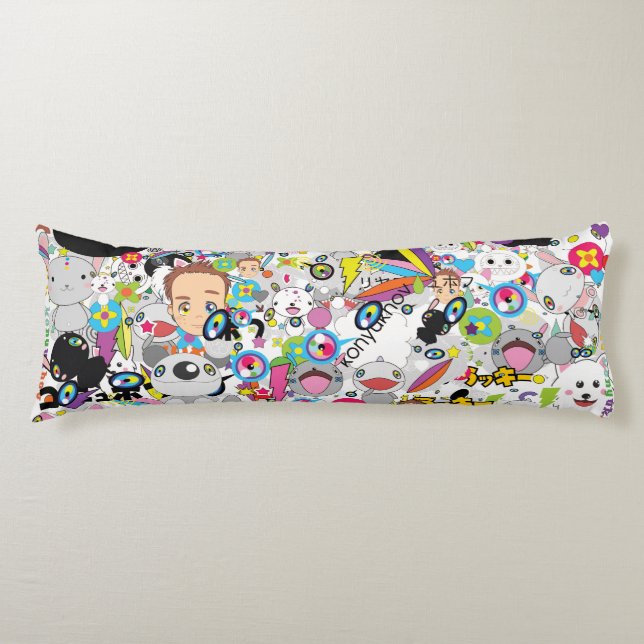 Anime mix by ilya konyukhov (c) body pillow (Front)