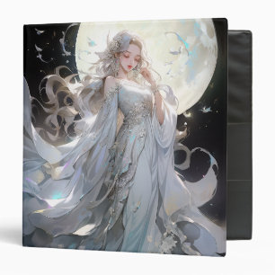 Anime Moon Princess Fantasy Art 3 Ring Binder