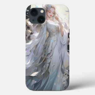 Anime Moon Princess Fantasy Art iPhone 13 Case