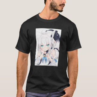 Anime Neko Catgirl Kawaii Waifu Esthetic Japanese T-Shirt