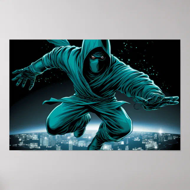 Anime Ninja Poster | Zazzle