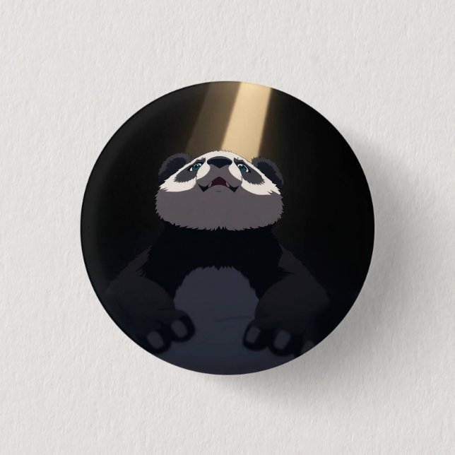 Anime panda button (Front)