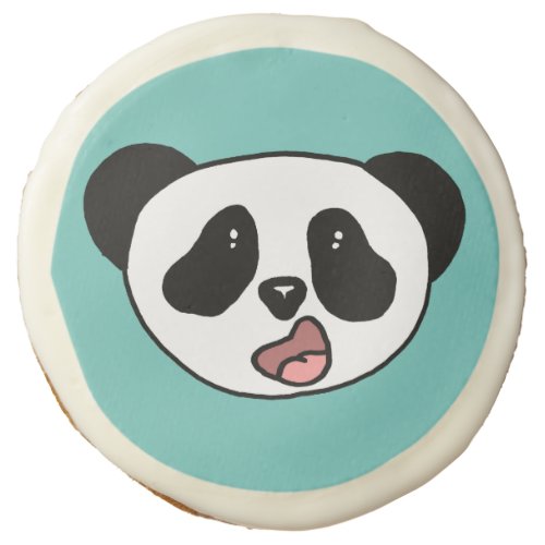Anime Panda Sugar Cookies