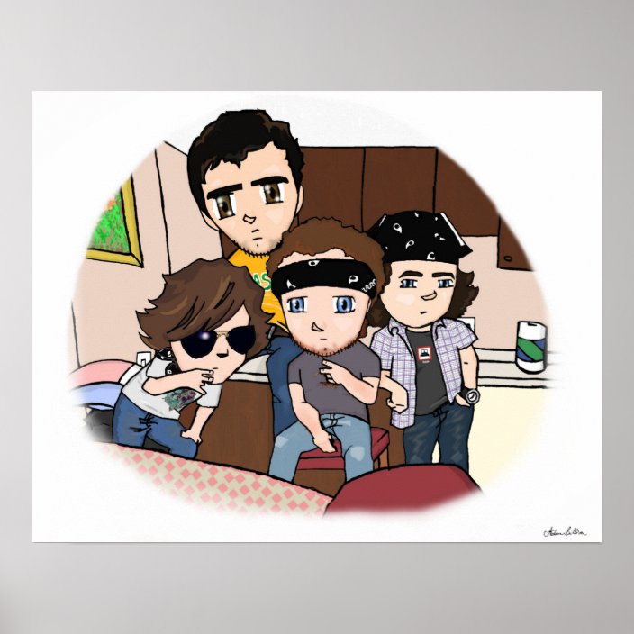 Anime Penthouse Poster | Zazzle.com