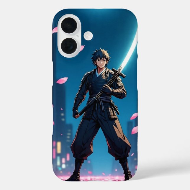 Anime Phone Case – Aesthetic Japanese Art Design  (Back)