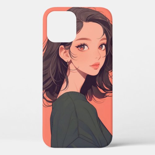 Anime Phone Case _ Beautiful Anime Girl