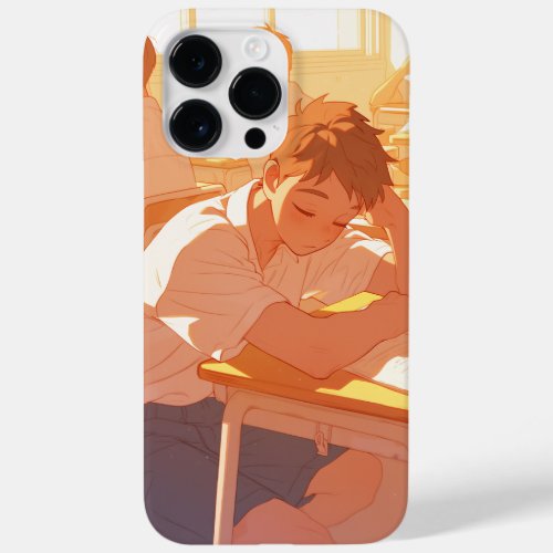 Anime Phone Case _ Dozing Off in Class