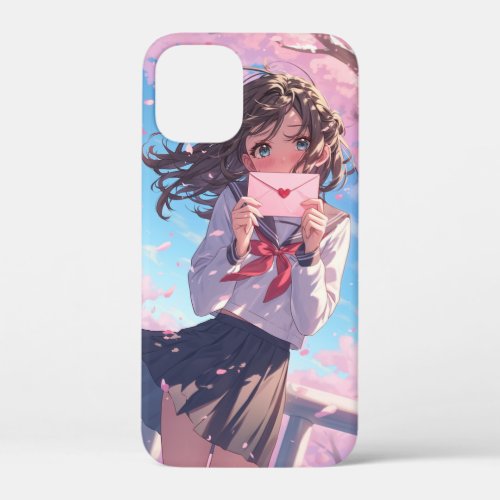 Anime Phone Case _ Girl Gets a Confession Letter