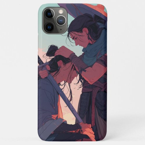 Anime Phone Case _ Warrior Couple