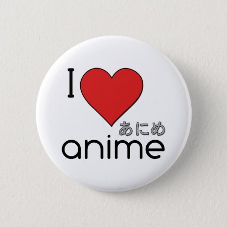 Anime Pinback Button