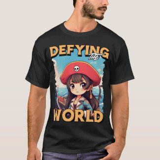 anime pirate girl funny T-Shirt