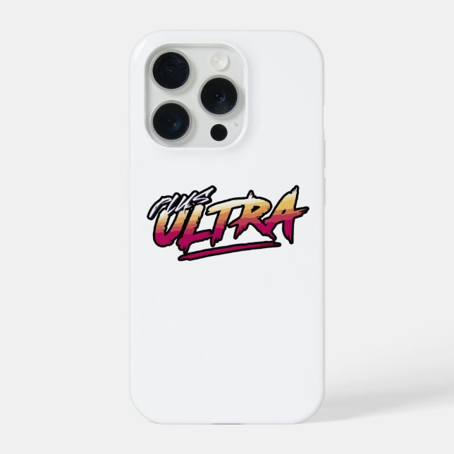 Anime Plus Ultra iPhone Case (Back)