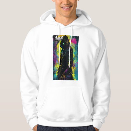 Anime Pop Art Poster Tee _ Futuristic Vibrant