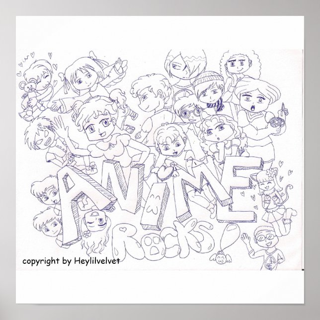 Anime Poster (Front)