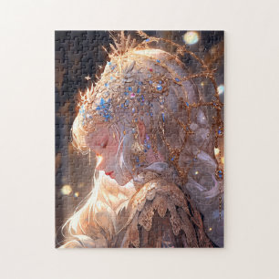Anime Princess Girl Fantasy Art Jigsaw Puzzle