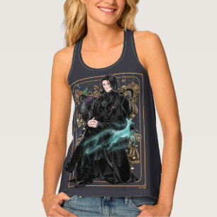 Anime Professor Severus Snape Seated Tank Top