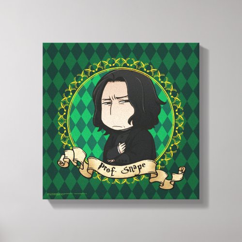 Anime Professor Snape Canvas Print