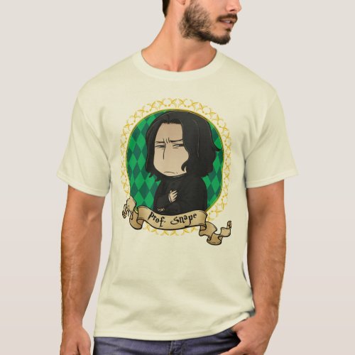 Anime Professor Snape Portrait T_Shirt