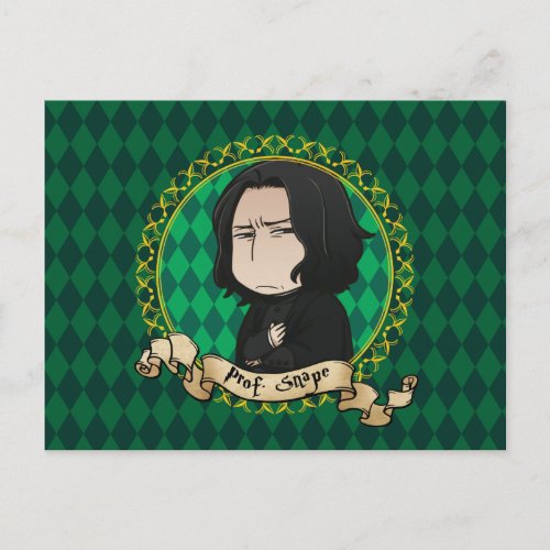 Anime Professor Snape Postcard