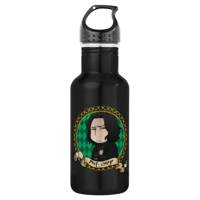 Anime Professor Snape Stainless Steel Water Bottle (Front)