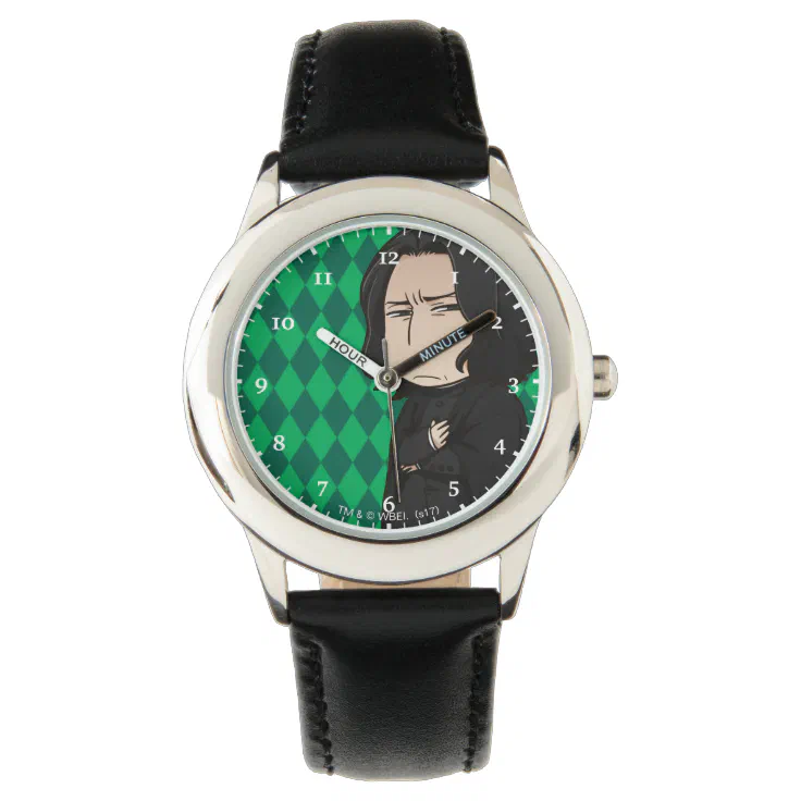 Anime Professor Snape Wrist Watch | Zazzle