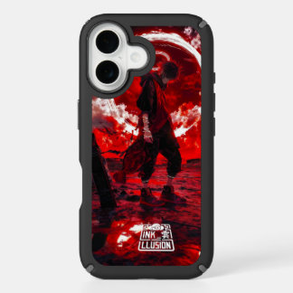 Anime red moon iPhone 16 case