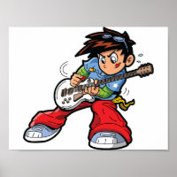 Anime Rock Star Poster