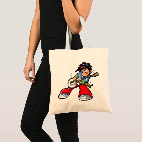 Anime Rock Star Tote Bag