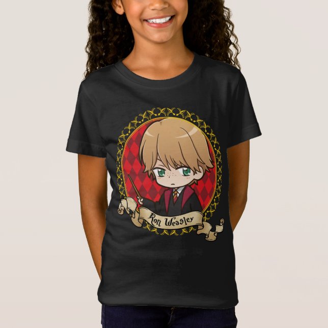 Anime Ron Weasley Portrait T-Shirt (Front)