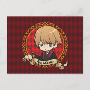 Anime Ron Weasley Postcard