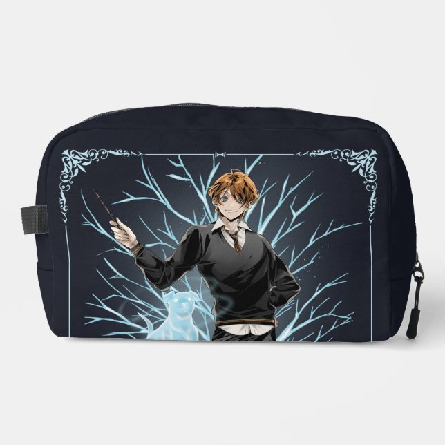 Anime Ron Weasley's Jack Russell Terrier Patronus Dopp Kit (Front)